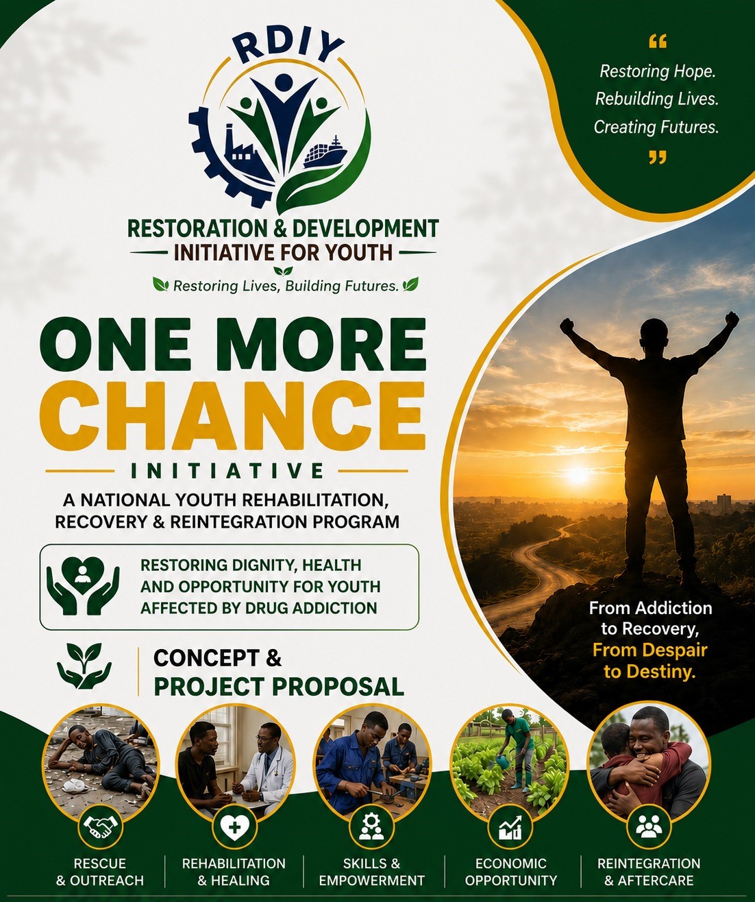 RDIY youth recovery and reintegration initiative